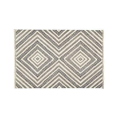 Diamond Neutral Patterned Rug-5'x8'