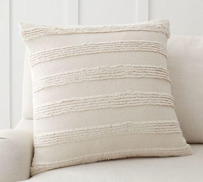 Damia Handwoven Textured Pillow Cover no insert-22"x22"