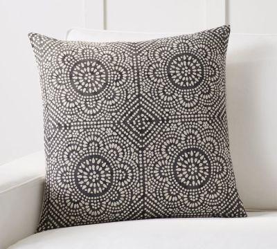 Slate Printed Pillow Cover with insert