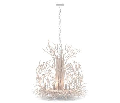 Naturally Superior Painted Twig Chandelier