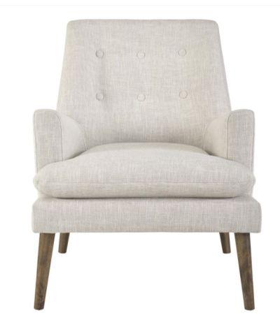 Ruselle Upholstered Lounge Chair - Beige