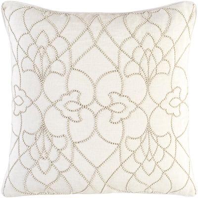 Rumbell Linen Floral Throw Pillow With Insert