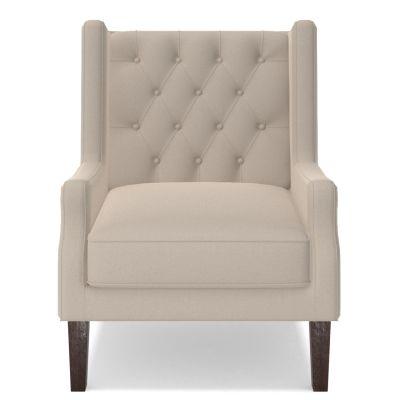 Allis Tufted Polyester Blend Wingback Chair