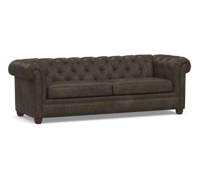 Chesterfield Leather Grand Sofa