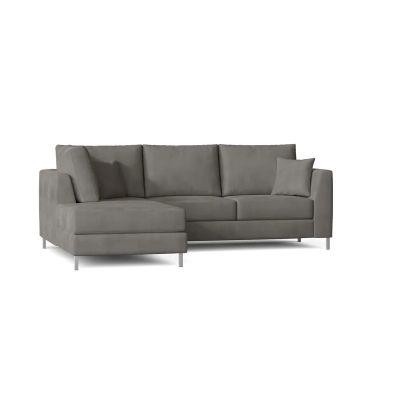 Oelle Faux Leather Left Hand Facing Sofa and Chaise