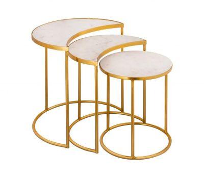 CRESCENT NESTING TABLES Small