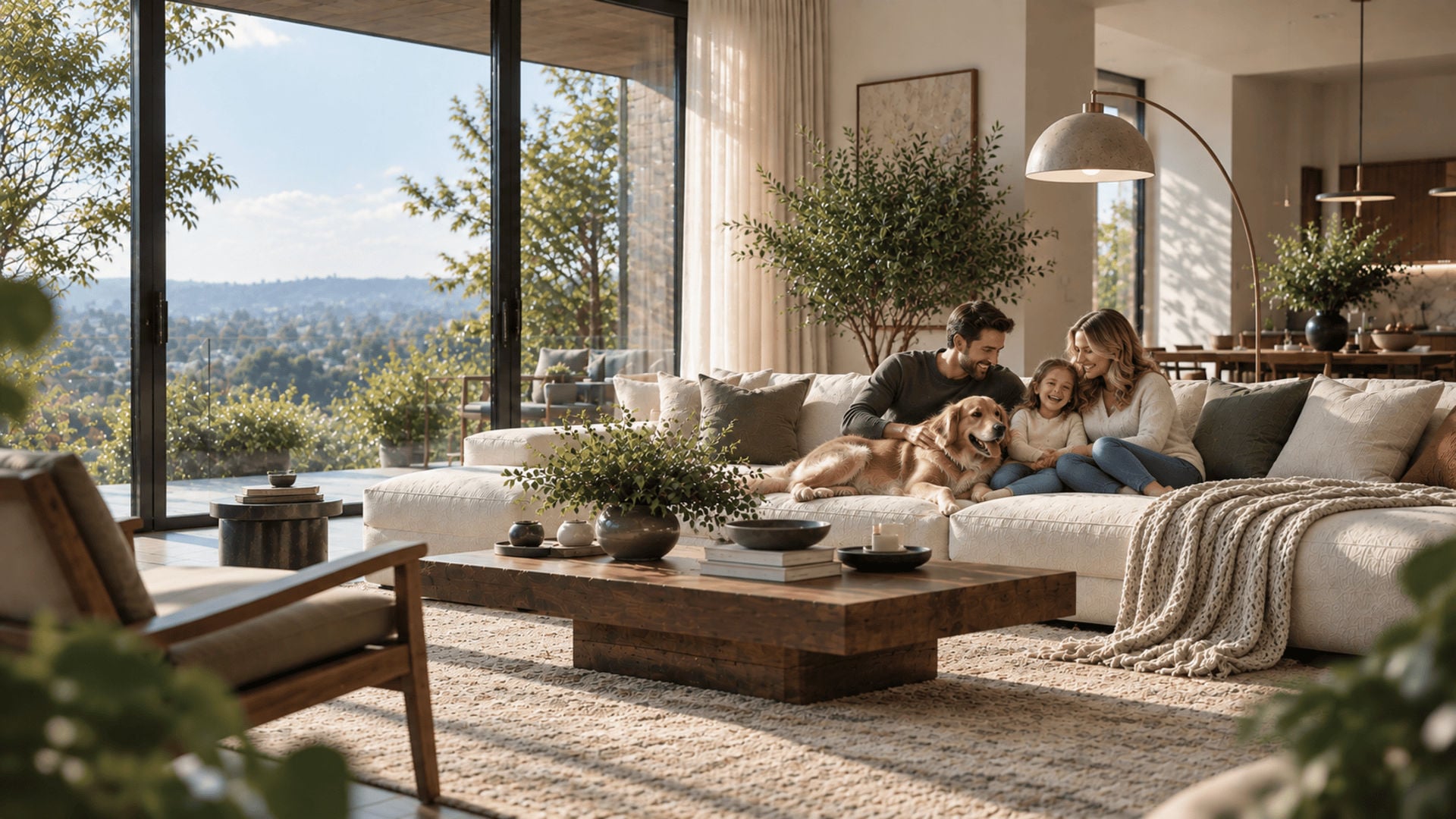 Large Spaces Room Interior Design by Spacejoy