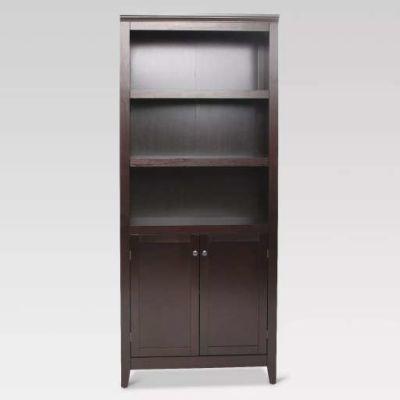 72" Carson 5 Shelf Bookcase with Doors - Threshold