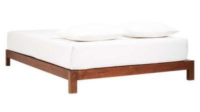 Simple Acacia Wood Bed Base King