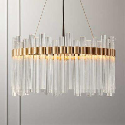 Orion Glass Crystal Chandelier