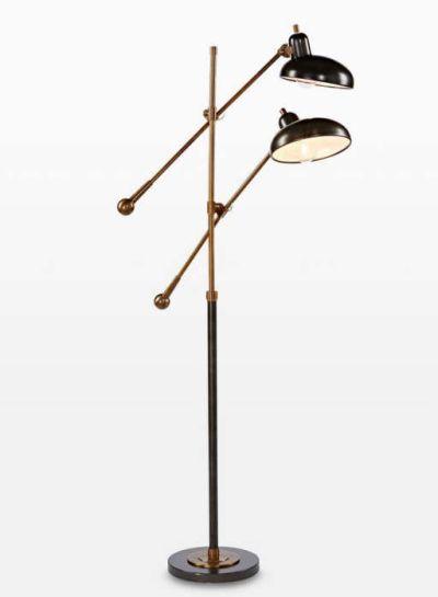 Bruno Double-Arm Floor Lamp