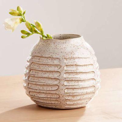 Mara Cream Vase Small