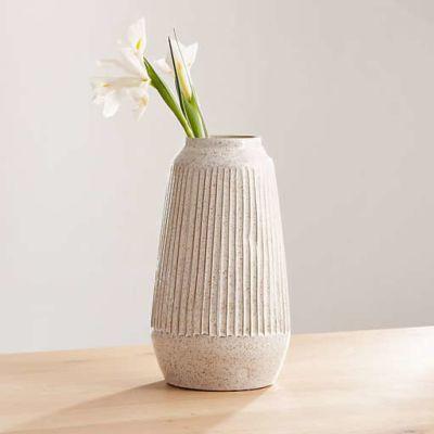 Mara Cream Vase Large
