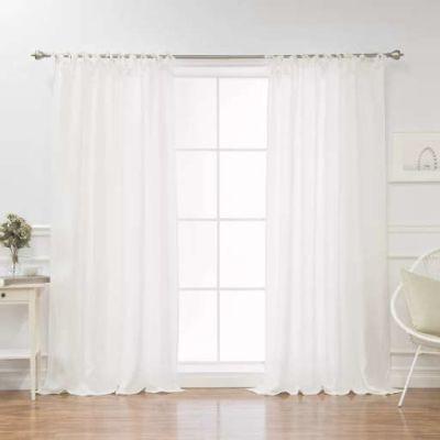 Thayne Solid Semi-Sheer Single Curtain Pane
