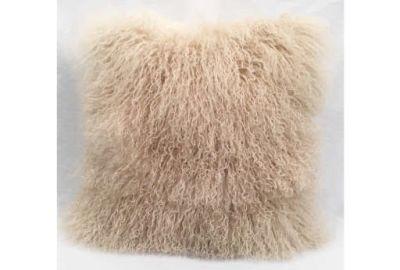 Accent Pillow-Mongolian Lambs Wool Taupe 18X18