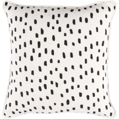 Yahya Dalmatian Dot Cotton Throw Pillow Cover