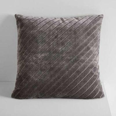 Diagonal Stripe Velvet Pillow Covers