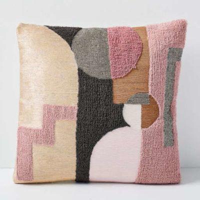 Embellished Deco Shapes Pillow Covers