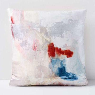 Abstract Blossom Brocade Pillow Cover