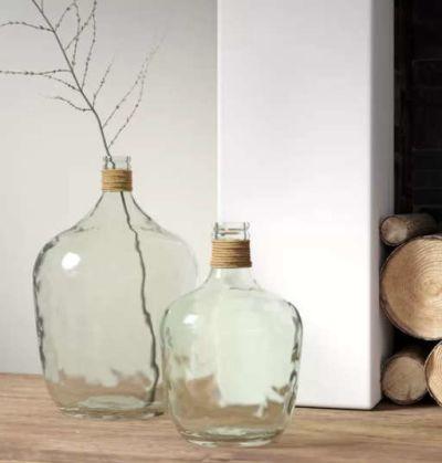 Belton Recycled Glass Table Vase- Medium