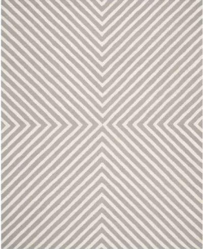 Ordingen Hand-Tufted Wool Silver/Ivory Area Rug