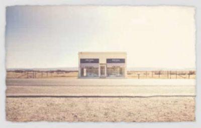 'Marfa Texas' by Ann Barnes Framed Photograph on Paper