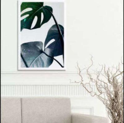'Leaves and Leaves' Framed Graphic Art