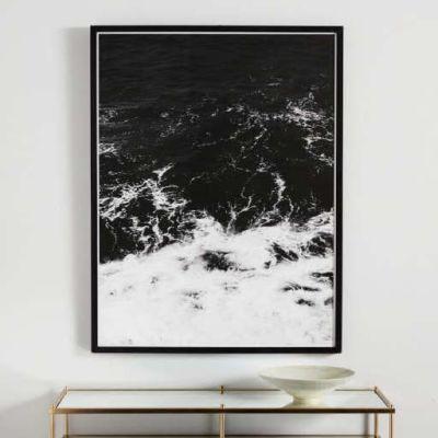 Minted For West Elm - Obsidian Sea
