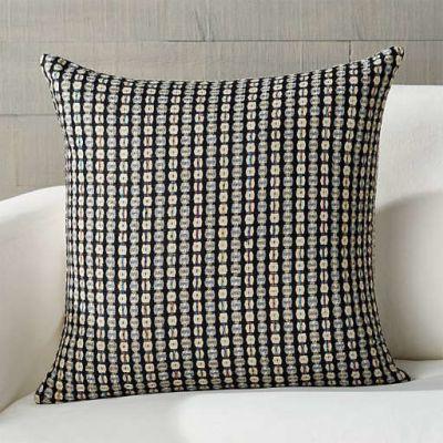 Ortensia Handwoven Pillow with Feather Down Insert-20"x20"