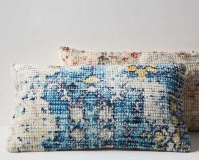 Distressed Rug Pillow Covers