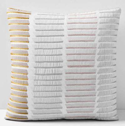 Stacked Lines Pillow Cover(18"x18)
