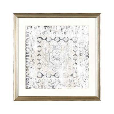 Weathered Patterns Art - Print 4 with frame