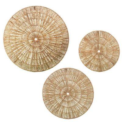 The Curated Nomad Terraza Woven Seagrass Wall Decor