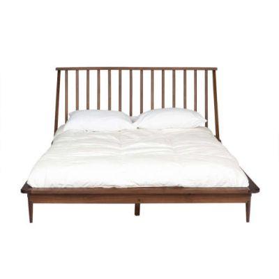 Carson Carrington Blaney Queen Solid Pine Wooden Spindle Bed