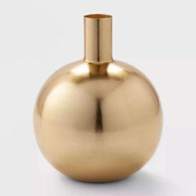 Decorative Brass Vase Gold 