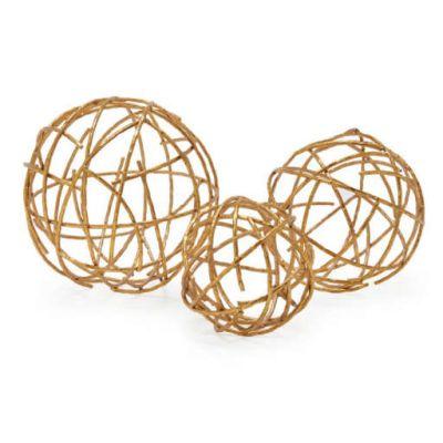 MoDRN Gold Decorative Spheres 
