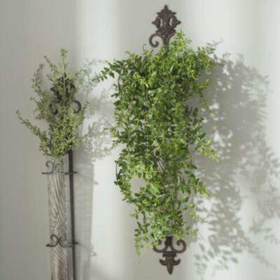 Artificial Hanging Fern Plant in Pot