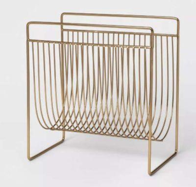 Wire Magazine Holder Gold - Project