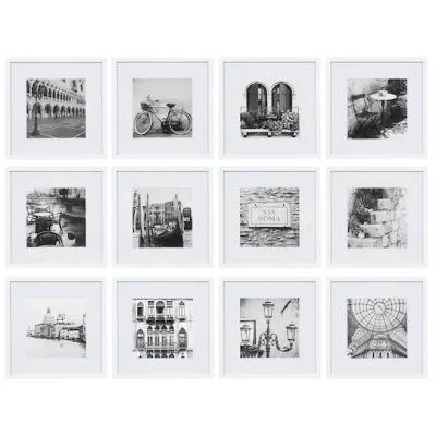 Gallery Perfect 12-Piece Frame Kit, White