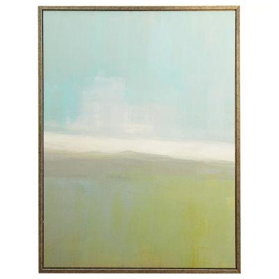 'Coastal Abstract Canvas' Framed on Canvas