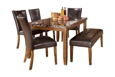 Lacey 6-Piece Dining Room Package Bench