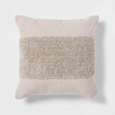Tufted Modern Pattern Square Throw Pillow No Insert-18"x18"