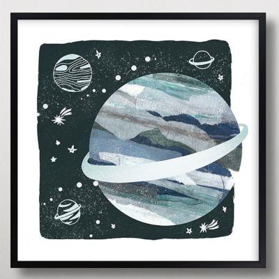 Minted® Space Doodle Framed and Canvas Art by Mayflower Press
