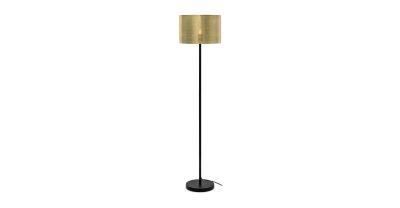Perforate Brass Floor Lamp