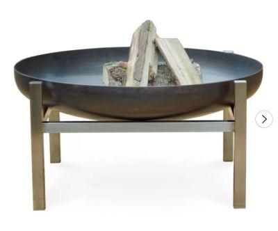 Redekar Stainless Steel Wood Burning Fire Pit