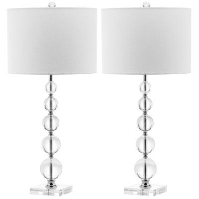 Christyn 29" Clear Table Lamp Set (Set of 2)
