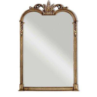 Uttermost Jacqueline Traditional Antiqued Frame Flat Surface Accent Mirror