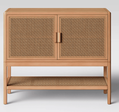 Minsmere Caned Chest Natural Brown