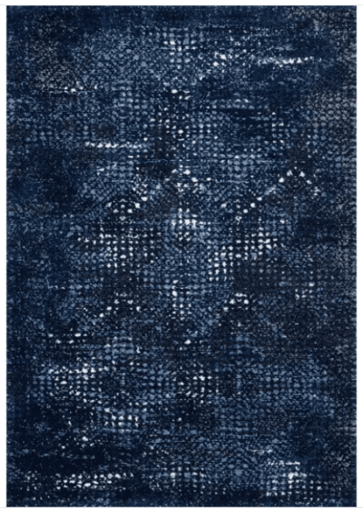 Alexander Home Transitional Navy Blue Abstract Rug