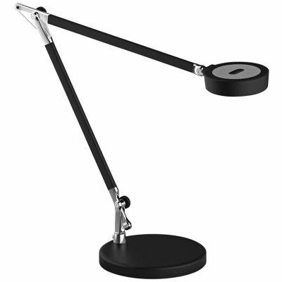 Gremle LED Adjustable Modern Desk Lamp in Black 